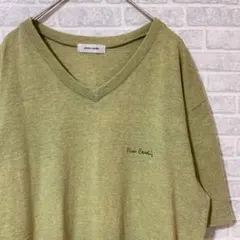 Pierre Cardin Tシャツ USED グリーン 刺繍ロゴ ワンポイントのサムネイル