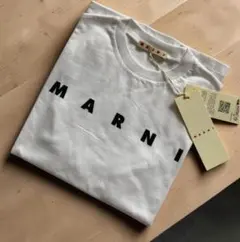 人気 MARNI マルニ ロゴ Tシャツ 14Y M L 新品未使用 ホワイト - メルカリ
