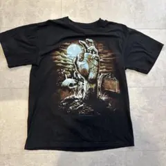 非売品・当時物　2009年製 anvil ホラーお化け屋敷 STAFF Tシャツ