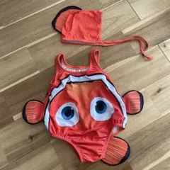 ニモ風水着 帽子付き