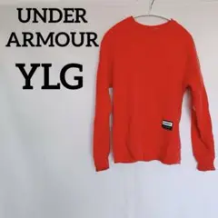 UNDER ARMOUR【YLG】アンダーアーマーレッド 長袖トレーナー