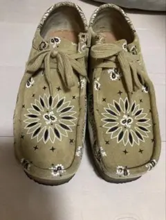 supreme Clarks ワラビー バンダナ 26.5cm