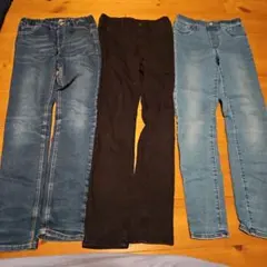 パンツ3枚セット　デニム