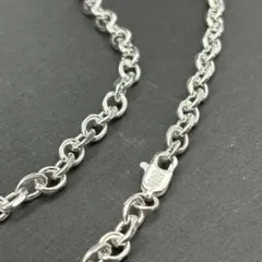 【イタリア】 シルバー 925 シンプル チェーン ネックレス 6mm 50のサムネイル