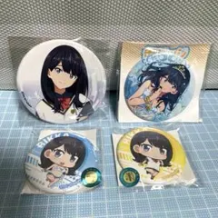 グリッドマン TSUTAYA ゆめかわ 缶バッジ 宝多六花 10点セット - メルカリ