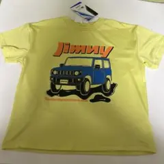 速乾　UV Tシャツ　スズキ　ジムニー　薄黄色　子供用　 120