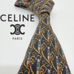 ※Teddy様꧁新品未使用꧂ セリーヌ ネクタイ 無地 ソリッド マカダム柄 楽天市場】CELINE【セリーヌ】ネクタイ ストライプ ブルー系