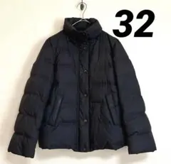 【人気】23区 ダウンコート サイズ38 ブラック★高級ダウンフェザー★リボン セール】 ブラッシュドマルチポリ ロング ダウン コート