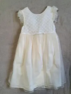 【petit main】アイボリー フォーマルドレス サイズ120