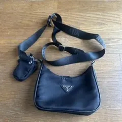 PRADA ブラックショルダーバッグ　ノベルティ