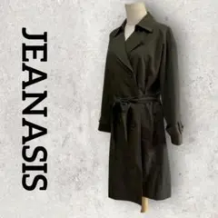 JEANASIS トレンチコート ミドル丈コート (F) グリーン系 ジーナシス