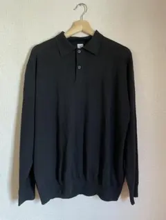 【週末値下】MEIAS ／ウール　ポロシャツ／メイアス／L size