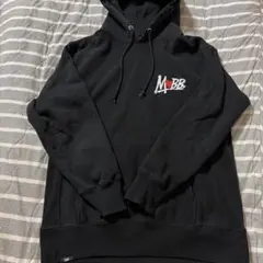 美品】MUZE zip upパーカー ブラック ロゴ 山中拓也 - メルカリ