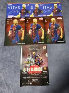 【限定】エル・クラシコ IN TOKYO イニエスタ クリアファイル・下敷き