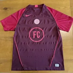 NIKE DRI-FIT FC プラクティスシャツ ボルドー