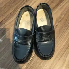 HANTAS KIDS ブラック ローファー