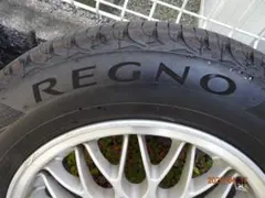 T*ん様 BBS15インチ メッシュと25年製ブリジストンレグノRV4本セット送のサムネイル