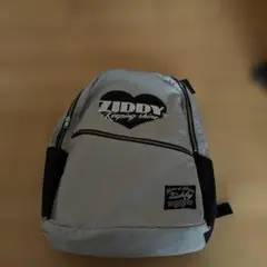 ZIDDY ジディ リュック バックパック グレー×ブラック ハートロゴのサムネイル