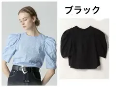 アルアバイル ヨークフリルブラウス ブラック ルルウィルビー - メルカリ