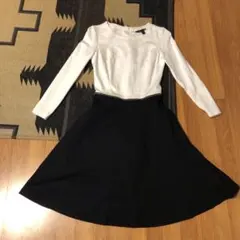 秋冬 ワンピース ストレッチ　バナナリパブリック　サイズ00