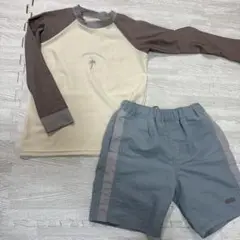 男の子用　ラッシュガード　水着　セット