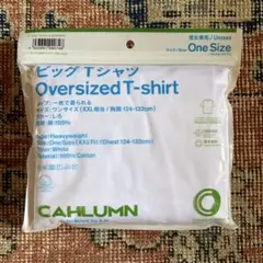 【未開封】CAHLUMN x コンビニエンスウェア　ビッグTシャツ　長谷川昭雄
