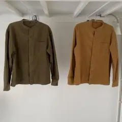 無印良品　ネルシャツ　Sサイズ　2点