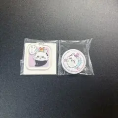 モモンガ　キーホルダー　くら寿司缶バッジ