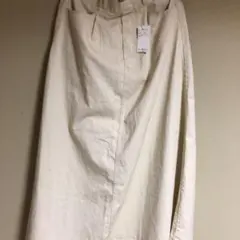 Samansa Mos2 ツイルトラペーズスカート