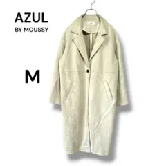 AZUL スエード調　チェスターコート Mサイズ　体型カバー　ライトベージュ系のサムネイル