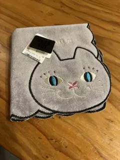 ANNA SUI cat 猫 ねこ タオルハンカチ