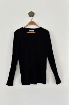 HIGH STREETメンズサマーニット（ブラック）