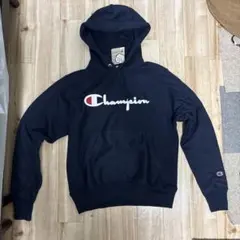 Champion リバースウィーブ パーカー ネイビー