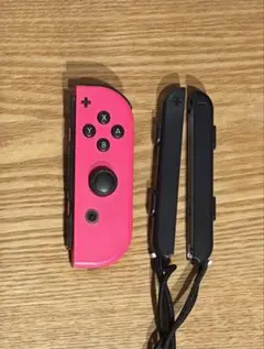 Nintendo Switch ジョイコン ピンク　ストラップ付き