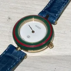 動作未確認　デッドストック　グッチ　チェンジベゼル　保護シール付　1100Lのサムネイル