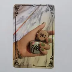 twice　ツウィ　公式　アルバム封入　トレカ　yes or yes