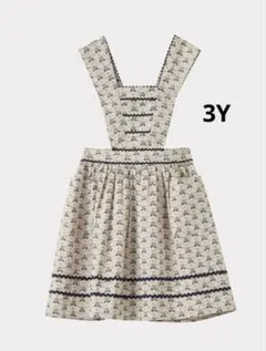 caramel CAROLA SKIRT - POLKA FLORAL 3Y