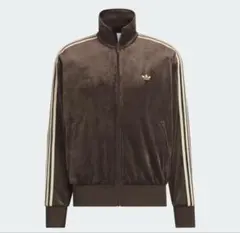 adidas ファイヤーバード トラックトップ ベロア　ブラウン