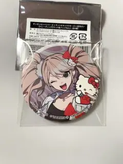 江ノ島盾子 ダンガンロンパ×サンリオキャラクターズ マット缶バッジ ロフト