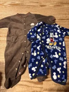 フリースロンパース　2着