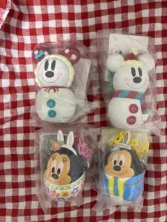 ディズニー イースター　クリスマス　ミニスナックケース　ミッキー　ミニー