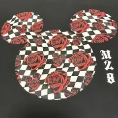 NEFF Disney ミッキー Tシャツ 黒 バラ柄　XL ミッキーマウスのサムネイル