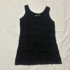 CECIL McBEE タンクトップ ブラック レースのサムネイル