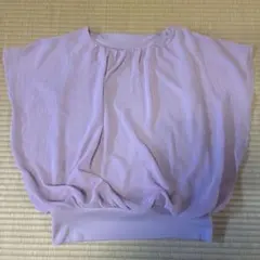 薄紫ピンクSサイズ トップスのサムネイル
