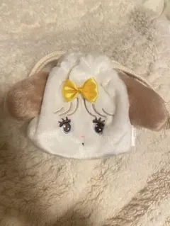 mikko フェイス巾着 スフレ