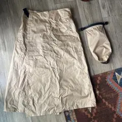 自転車雨対策！レインスカート レインコート