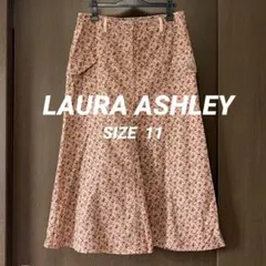 ★LAURA ASHLEY ローラアシュレイ　花柄 ロングスカート 11号