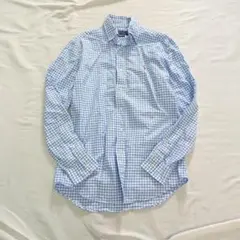 POLO RALPH LAUREN チェック コットン 長袖シャツ XS