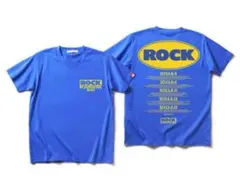 ロッキンフェス2023 公式Tシャツ（青・Mサイズ）