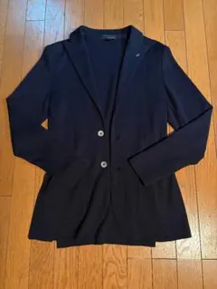 LARDINI ラルディーニ ニットジャケット ネイビー Sサイズ